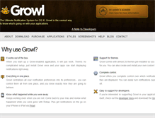Tablet Screenshot of growl.info